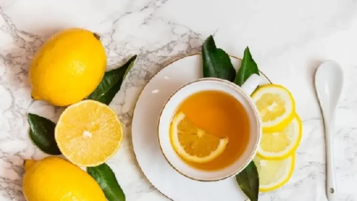 cara membuat lemon tea hangat
